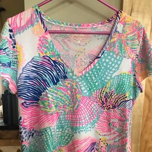 Lilly Pulitzer Womens Top Size Large